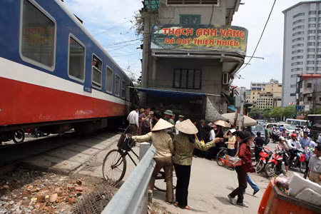 Khu vực xảy ra tai nạn.