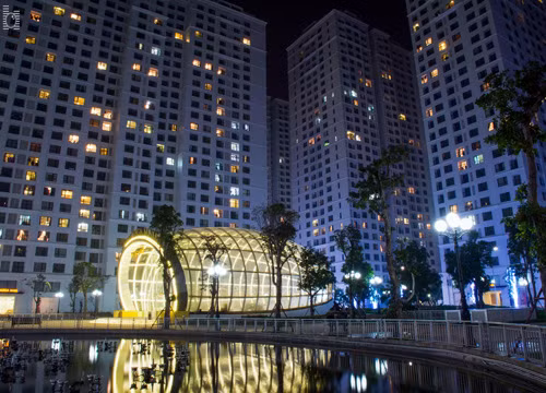 Một góc khu đô thị Times City.