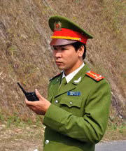 Thượng úy Trần Ngọc Toản (Công an tỉnh Lai Châu).