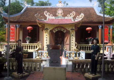 Đền thờ các liệt sỹ. Ảnh: Duy Ngợi.