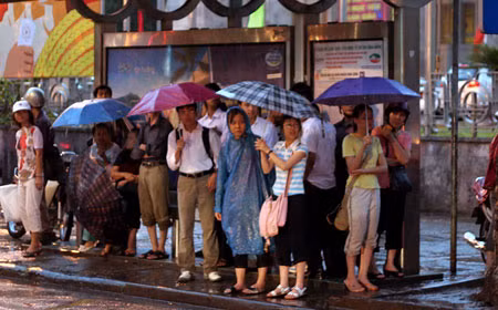 Miền Bắc mưa trong 2 ngày cuối tuần.
