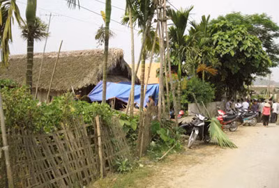 Gia đình tổ chức tang lễ cho Hưng.