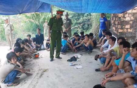 Công an Thừa Thiên - Huế bắt nhóm đối tượng mua bán và sử dụng cần sa.