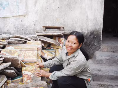 Đỗ Thị Mộng đã trở về nhà mình.