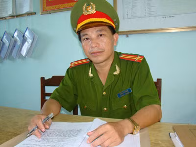 Trung tá Trần Bá Thường.