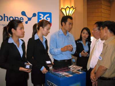 Trong những ngày Tết, khách hàng hài lòng với các dịch vụ 3G của VinaPhone.