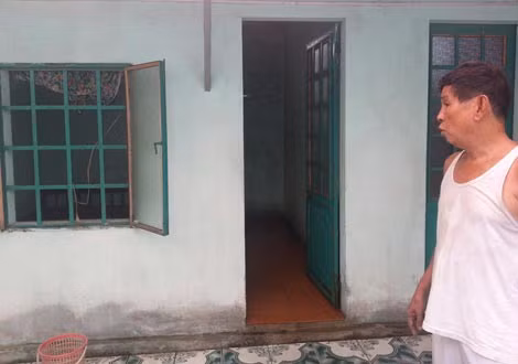 Hiện trường vụ đâm chết người tình rồi tự sát ngay tại căn phòng trọ thuộc tổ 13, phường Hòa Thọ Tây, quận Cẩm Lệ, TP Đà Nẵng.