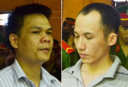 Bùi Văn Nhiên và Đinh Công Thái.