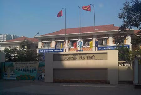Trường Tiểu học Nguyễn Văn Trỗi.