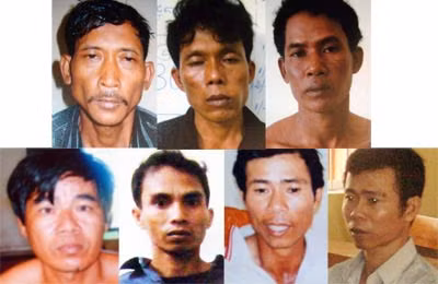 Các đối tượng trong vụ án.