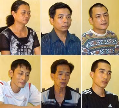 Lê Thị Hiển và các đối tượng được thuê giết người vì ghen tuông tại Hà Nội.