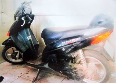 Chiếc xe của nạn nhân.