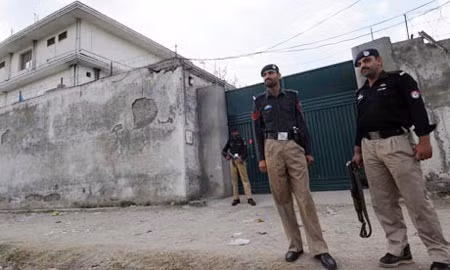Ngôi nhà của trùm khủng bố Osama Bin Laden ở Abbottabad.