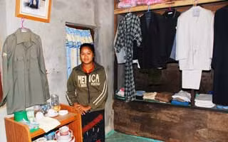 Người cháu gái của Khun Sa chịu trách nhiệm trông nom khu bảo tàng.