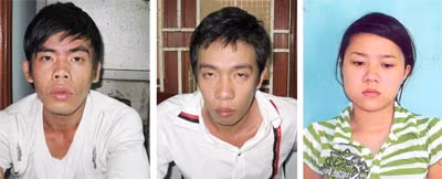 Các đối tượng: Hoàng Ngọc Bảo Lộc, Đặng Thanh Vinh, Nguyễn Hồ Thảo Vy.