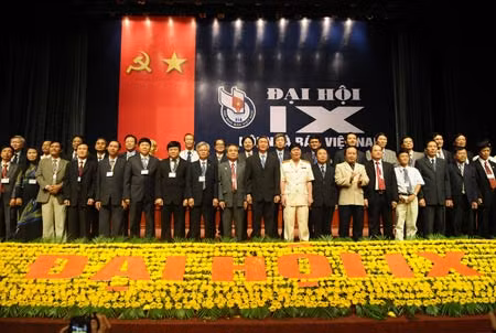 Ban chấp hành Hội Nhà báo Việt Nam khóa IX (2010 - 2015) - Ảnh: Hoàng Long.