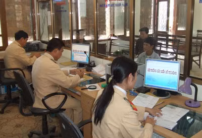 Việc cấp biển 5 số sẽ được chọn tự động như qui trình 4 số.