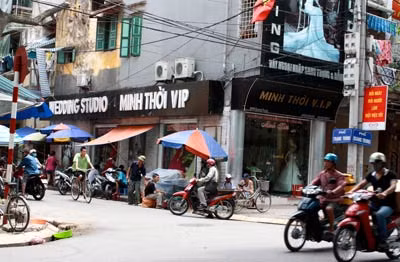 Phố Trạng Trình, nơi Dung “Hà” đặt sòng bạc.