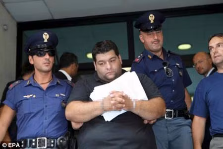 Một trùm mafia Italia bị bắt mới đây.