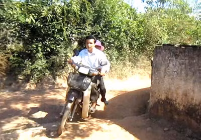 Trong 10 năm qua, anh Hậu đã đi một quãng đường lên tới 70.000km.