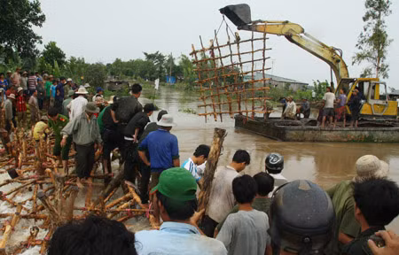 Hàng ngàn hecta lúa thu - đông bị chìm trong lũ ảnh 1