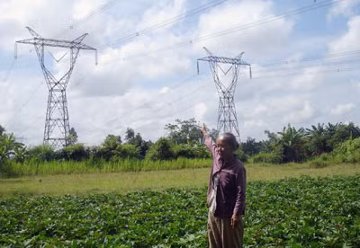 Người đàn bà kêu cứu dưới đường điện 500kv ảnh 1