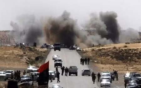 Libya đang cáo buộc không quân Anh tấn công vào các mỏ dầu lớn của nước này. Ảnh: AFP.