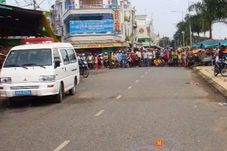 Hiện trường vụ án.