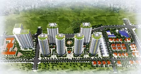 Phối cảnh tổng thể Dự án.