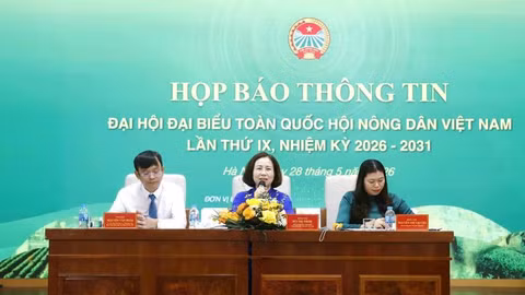 600 đại biểu tham dự Đại hội Đại biểu toàn quốc Hội Nông dân Việt Nam lần thứ IX