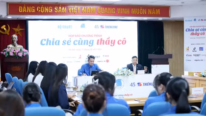 Nhận hồ sơ đề cử tuyên dương gần 200 nhà giáo tiêu biểu vùng khó khăn 