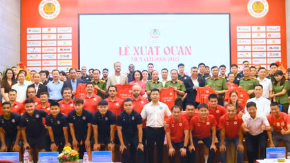 Câu lạc bộ Bóng đá Công an Hà Nội xuất quân mùa giải 2026/2027