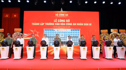 Xây dựng Trường Văn hóa CAND là điểm sáng điển hình trong sự nghiệp trồng người 
