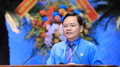 Ông Nguyễn Anh Tuấn tái đắc cử Chủ tịch Tổng Liên đoàn Lao động Việt Nam