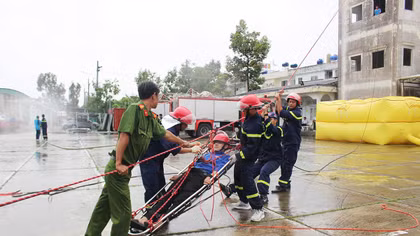 Ra mắt Trung tâm học tập cộng đồng về phòng cháy, chữa cháy tỉnh An Giang