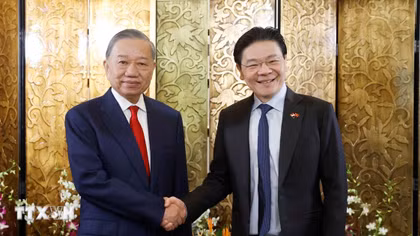 Tiếp thêm xung lực cho quan hệ Đối tác Chiến lược toàn diện Việt Nam-Singapore