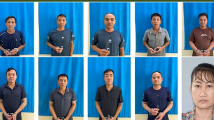 Bắt giữ 10 đối tượng trên 2 chiếu bạc, thu giữ hơn 200 triệu đồng
