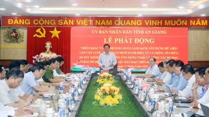Tỉnh An Giang với chiến dịch rà soát, làm sạch, xây dựng dữ liệu