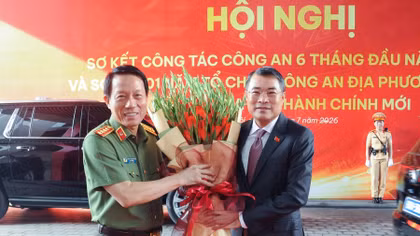 Bộ Công an sơ kết công tác 6 tháng đầu năm 2026 và 1 năm tổ chức Công an địa phương 2 cấp