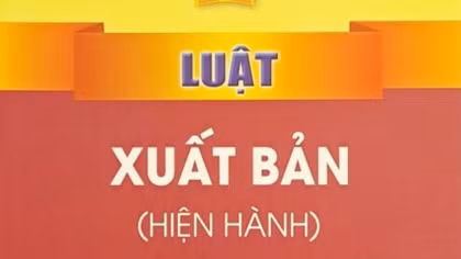 Bìa cuốn Luật Xuất bản 