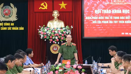 Nâng cao hiệu quả đấu tranh với tội phạm ma túy trên không gian mạng