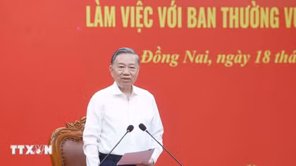 Tổng Bí thư, Chủ tịch nước: Kiến tạo mô hình tăng trưởng mới, đưa Đồng Nai vượt khỏi giới hạn trung tâm công nghiệp truyền thống
