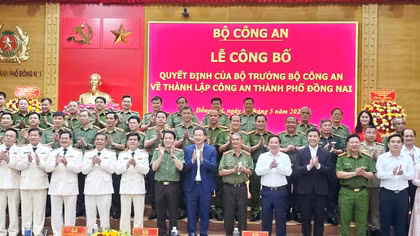 Vinh dự, tự hào và trách nhiệm mới đối với Công an TP Đồng Nai