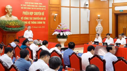 Tổng Bí thư, Chủ tịch nước Tô Lâm: Tổng rà soát, làm sạch, chuẩn hóa dữ liệu, kết nối trên phạm vi toàn hệ thống chính trị