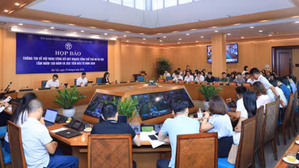 Hà Nội giới thiệu Quy hoạch tổng thể tầm nhìn 100 năm bằng công nghệ 3D Mapping