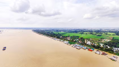 Yên bình xã đảo Mỹ Hòa Hưng