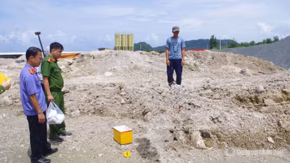 Đổ gần 2000 tấn chất thải gây ô nhiễm môi trường tại Phú Quốc