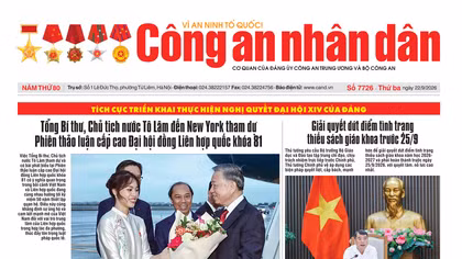 Báo in ngày 22/9/2026