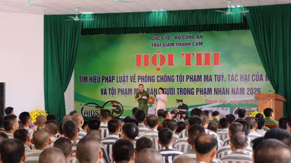 Nâng cao hiểu biết pháp luật, tiếp thêm động lực cải tạo cho phạm nhân