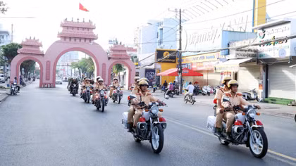 Đảm bảo an ninh chương trình nghệ thuật đặc biệt 'Giữ trọn lời thề' tại An Giang